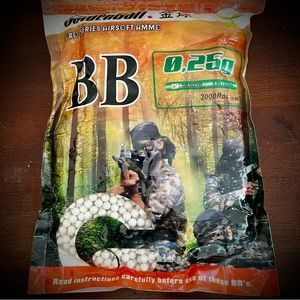 Golden Ball 3000 Round 0.25g Pro Grade BBs